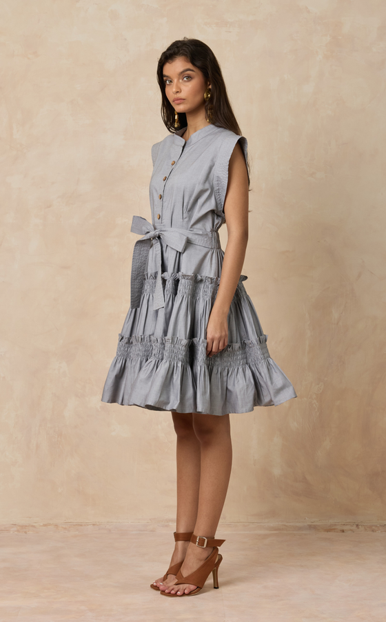 AKITA DRESS - GRAY