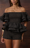 VHINDI SHORTS - ABSTRACT DOTS