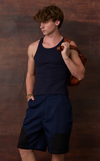 KOSHI SHORTS - NAVY BLUE TWILL