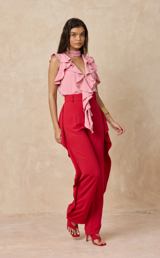 ARUBA PANTS - SCARLET