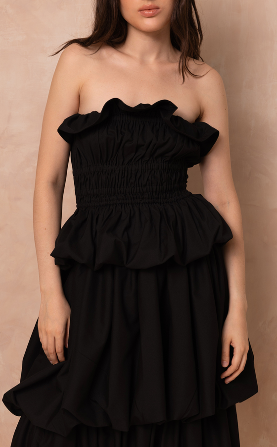 MALLORCA TOP - BLACK