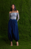 FREYJA TOP -  BLUE BAROQUE