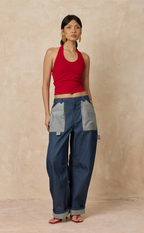 WARSAW PANTS - DENIM (PRE ORDER)