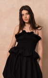MALLORCA TOP - BLACK
