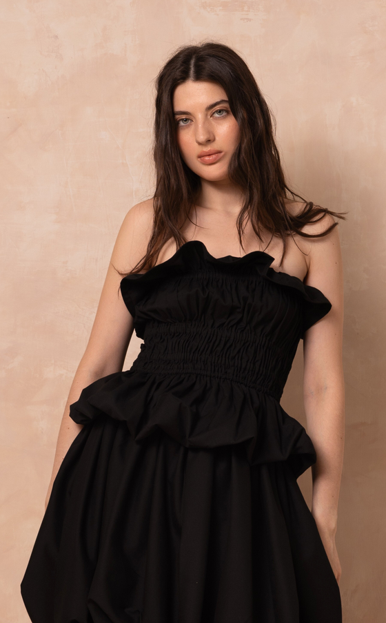 MALLORCA TOP - BLACK
