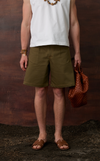 YANGON SHORTS - ARMY TWILL