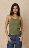 TONIA TANK TOP - OLIVE