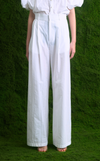 BALI PANTS - WHITE COTTON STRIPES