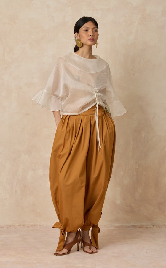 JUMEIRAH PANTS -OCHRE