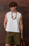 PATAN TOP - WHITE OXFORD