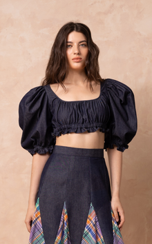  BILBAO TOP - DENIM