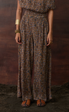 BALI PANTS - BROWN FLORAL