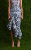 GUYANA SKIRT - BLUE BAROQUE