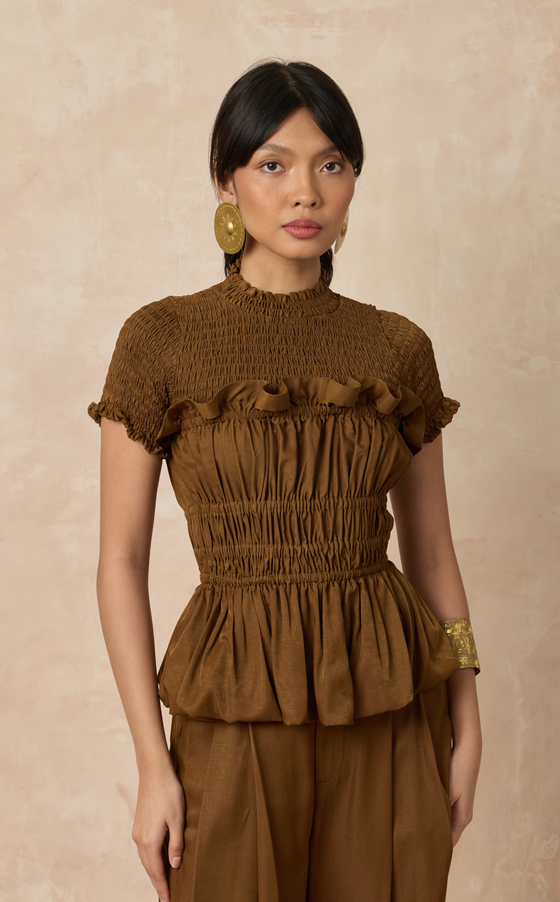 MATERA TOP - BRONZE (PRE ORDER)