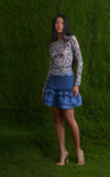 VALLETA SKIRT - BLUE TWILL