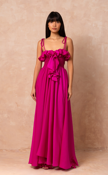  ALHAMBRA DRESS - BOUGAINVILLEA (PRE ORDER)