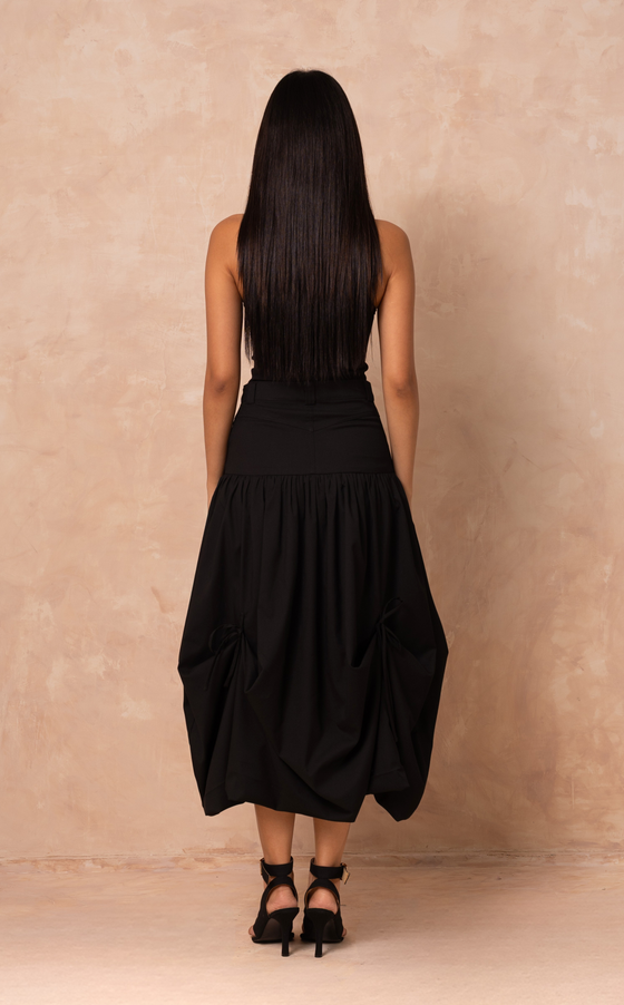 NIAGARA SKIRT - BLACK