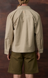 TEHRAN OVERSHIRT - LIGHT BEIGE TWILL