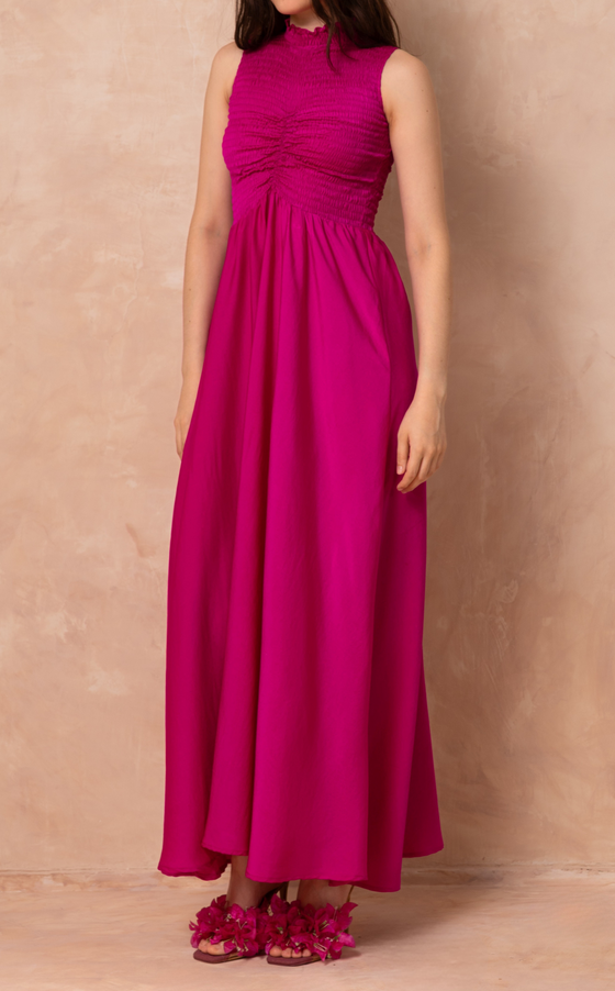 BRISBANE DRESS - BOUGAINVILLEA (PRE ORDER)