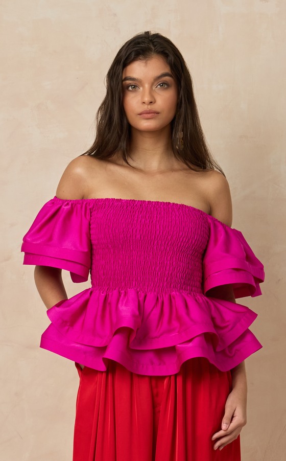 ROMA TOP - BOUGAINVILLEA