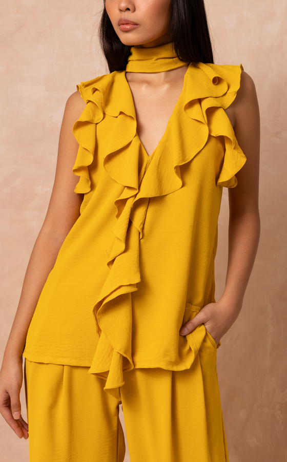 ALHAMBRA TOP - CANARY