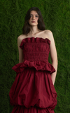 MALLORCA TOP - MAROON