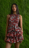 BRISBANE TOP - CRIMSON BOTANICAL