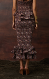 BOLIVIA SKIRT -  PURPLE PAISLEY