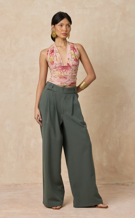 BANGALORE PANTS - DARK TEAL (PRE ORDER)