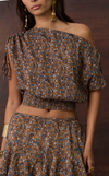 ATTA TOP - BROWN FLORAL