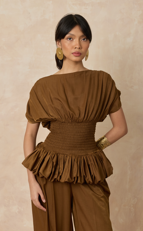 ALEXANDRIA TOP - BRONZE