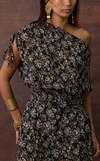ATTA TOP - BLACK BOTANICAL