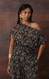 ATTA TOP - BLACK BOTANICAL