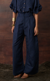 BALI PANTS - NAVY PINSTRIPES