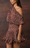 GOBI SKIRT - TERRACOTTA FLORAL
