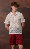 SAN REMO POLO - OFF WHITE LACE w/Emblem 2