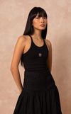 TONIA TANK TOP - BLACK