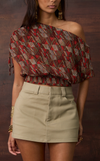 ATTA TOP - ORANGE GEO