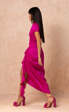 FLORA SKIRT - BOUGAINVILLEA