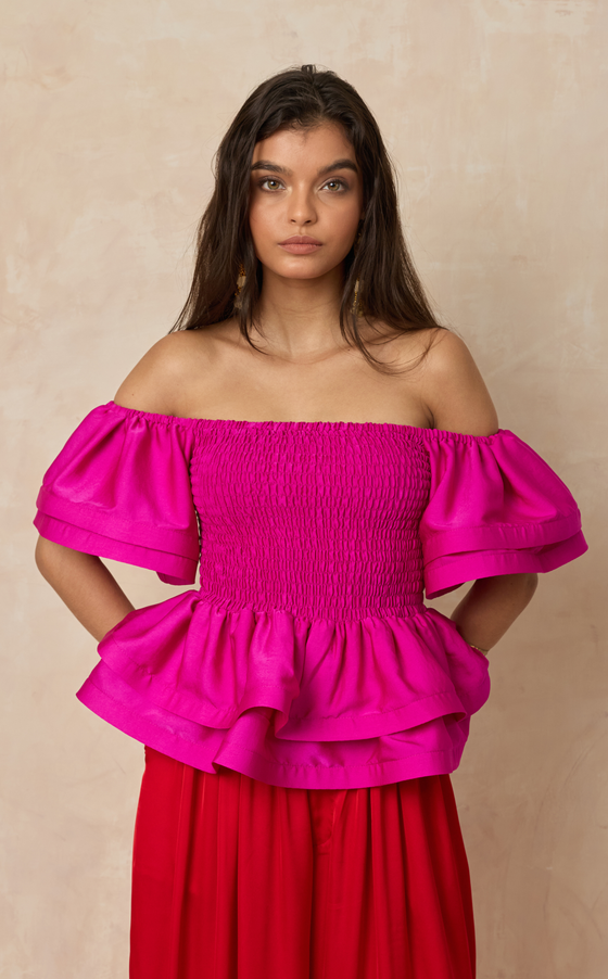 ROMA TOP - BOUGAINVILLEA