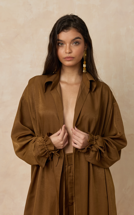 TULUM COVER UP - BRONZE