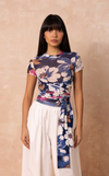 BAGHDAD TOP - WHITE JASMINE