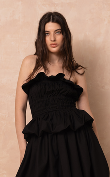  MALLORCA TOP - BLACK