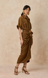 ASMARA DRESS - BRONZE