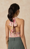 CATALAN TOP - PINK FLORAL (PRE ORDER)