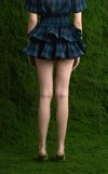 AYDA SKIRT - GREEN TARTAN (PRE ORDER)