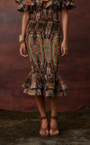 VENEZIA MIDI SKIRT -  BOHEMIA MULTI