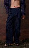 BAGAN PANTS - NAVY BLUE TWILL