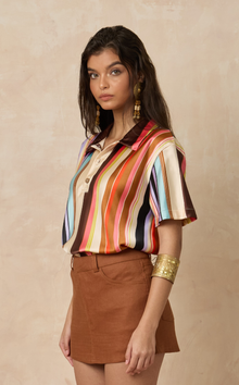  SAN REMO POLO - DIAGONAL STRIPES (PRE ORDER)