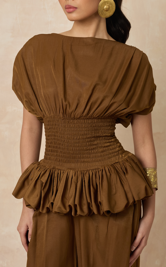 ALEXANDRIA TOP - BRONZE